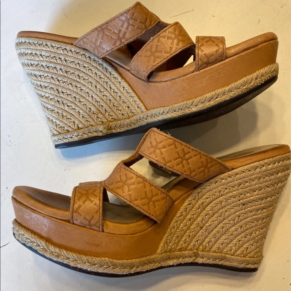 Ugg Platform Wedge Sandals 8.5